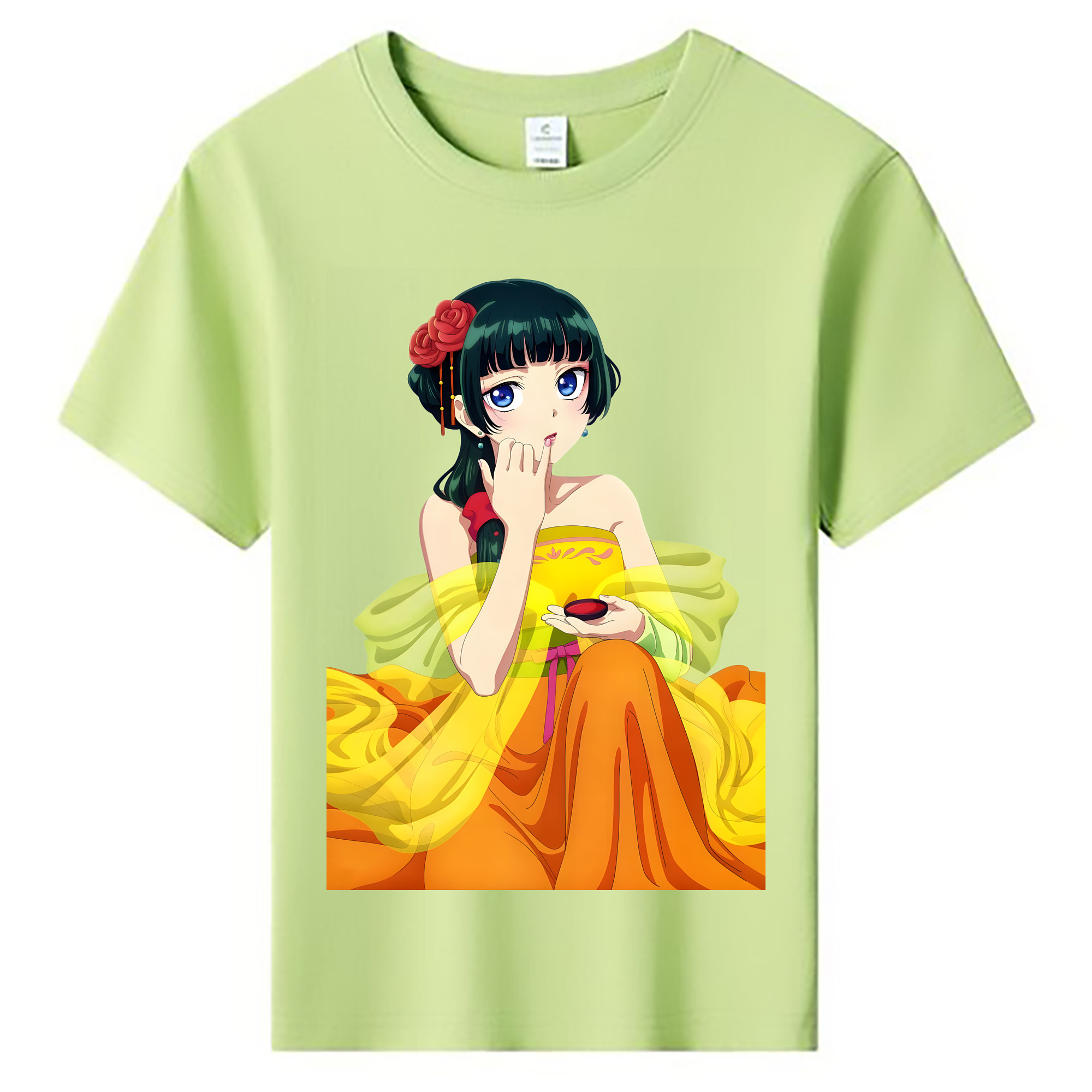 （画像用） 薬屋のひとりごと The Apothecary Diaries 綿100％キッズTシャツ（フロントプリント）